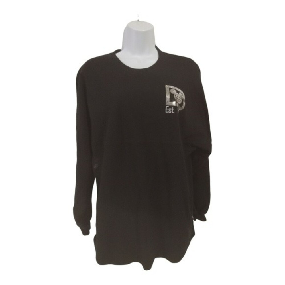 Disney World Sequin Spirit Jersey in Black S